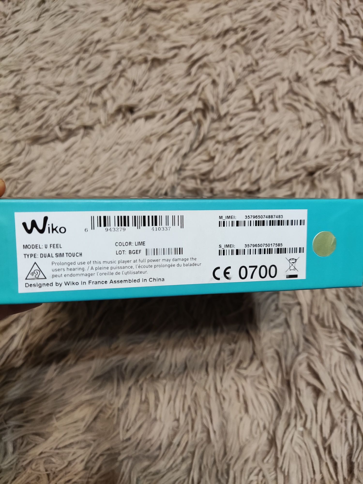Смартфон Wiko View 3/16Gb Lime