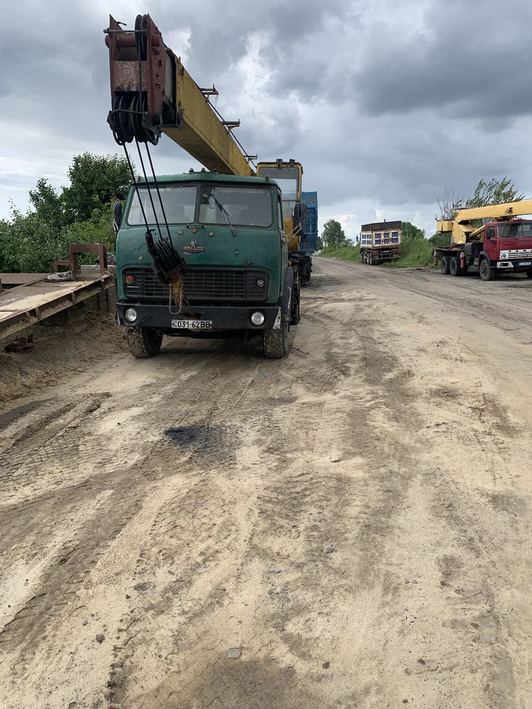 Маз кран 12 тонік