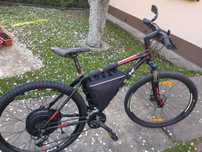 Rower trek 29 elektryk sterownik KT60  bateria 16s9p