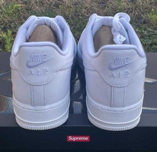 supreme×Nike air force 1 white non-slip low-top board shoes EUR38-45