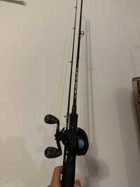 Casting Multiplikator abu garcia Max X wędka gunki power game xL 220