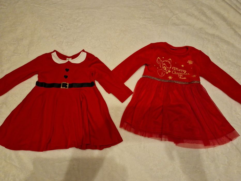 Sukienki Świąteczne H&M rozmiar 86