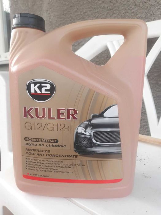 Антифриз красный К2 концентрат Польша 5 литров
