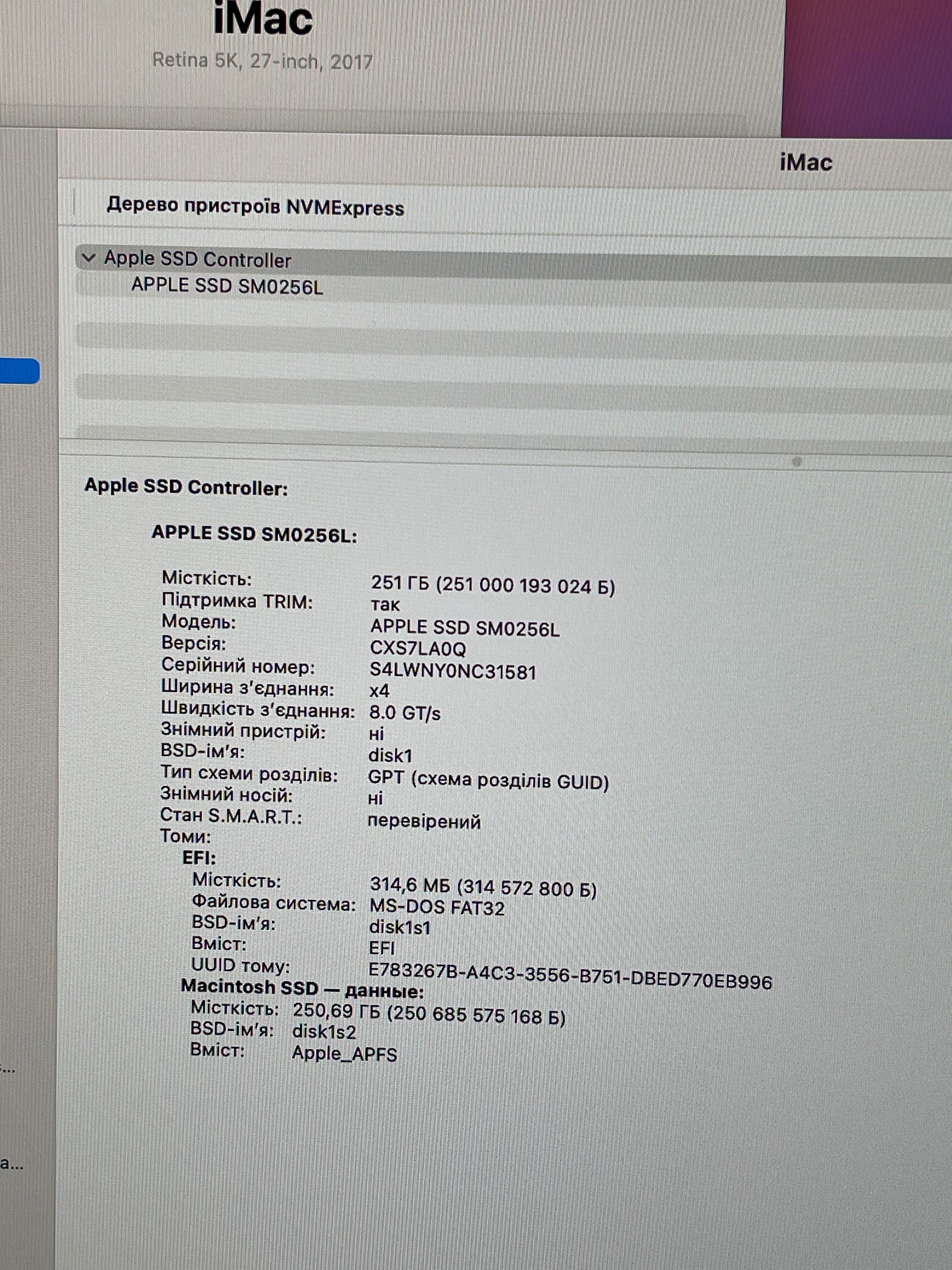 iMac 27 5K i5 16GB Radeon Pro 570