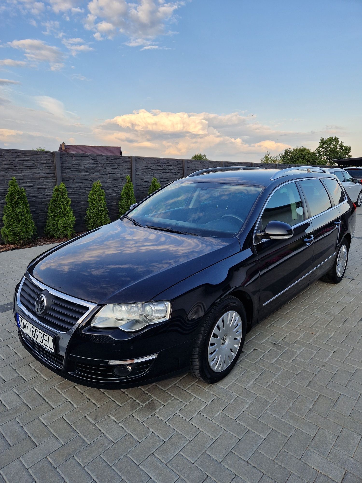 Volkswagen Passat B6 2009r 2.0 TDi CR 143km Automat DSG PDC Navi Zarej