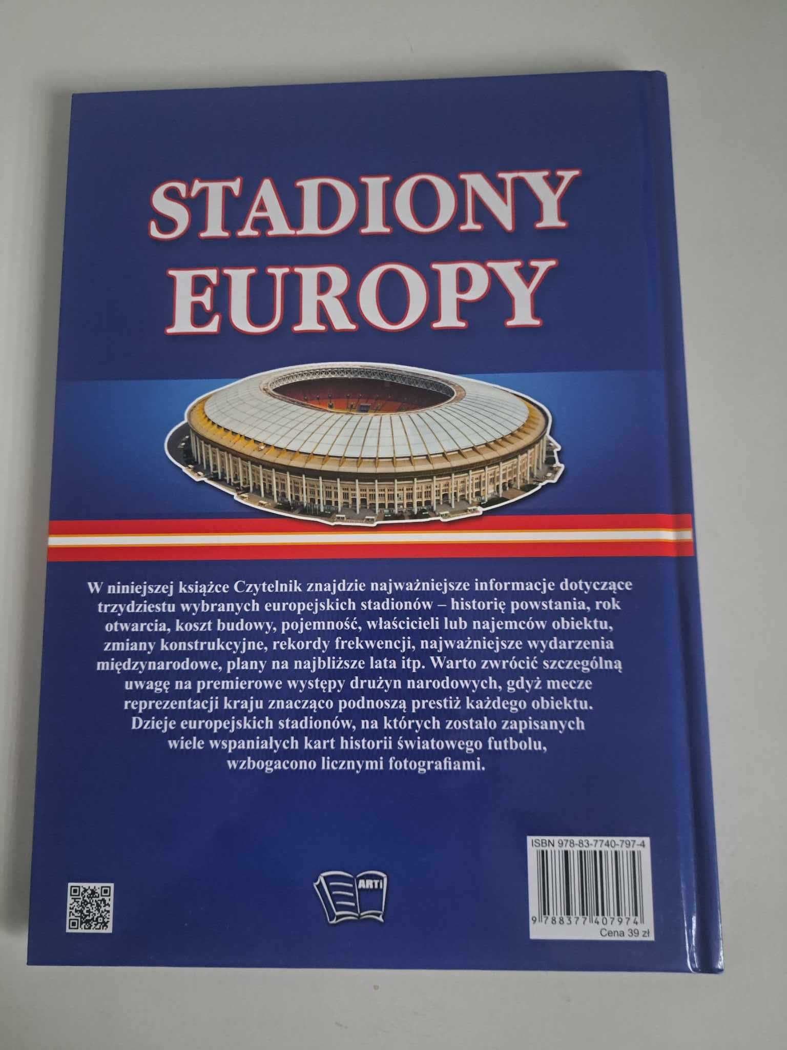 Stadiony Europy Praca zbiorowa Sport, forma fizyczna