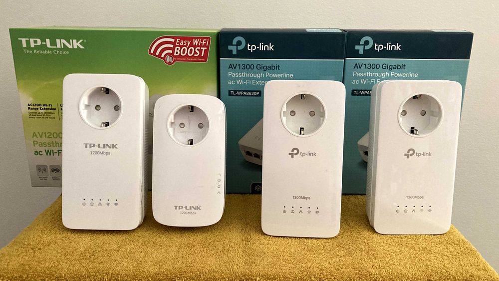 TP-Link TL-WPA8630P KIT + 2 extensores AV1300 – rede Powerline Wi-Fi