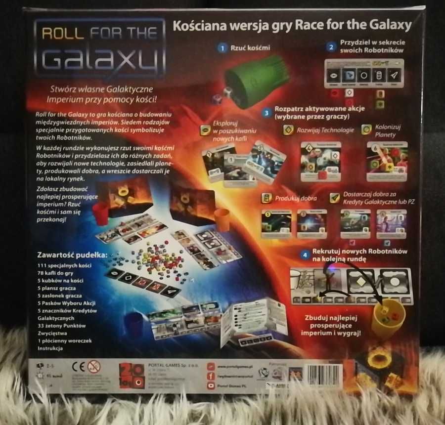 Gra Roll for the Galaxy - NOWA planszówka