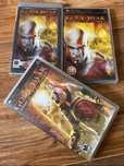 Sony PSP: God of War, Manhunt, GTA, Mortal Kombat, Spider-Man, Marvel.