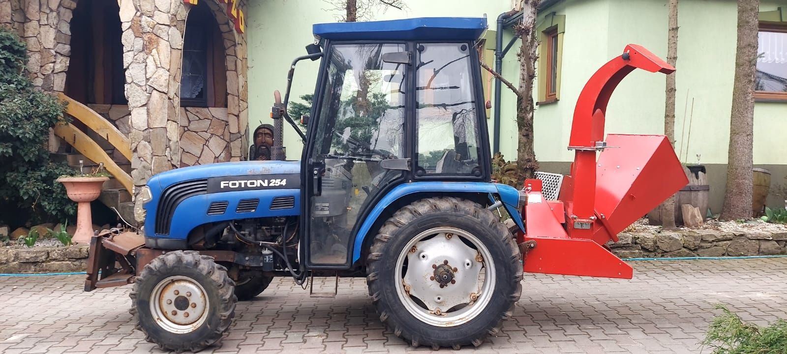 Traktor,Ciagnik,Europard,Foton254,2010rok,Rozdrabniacz w Cenie 4x4
