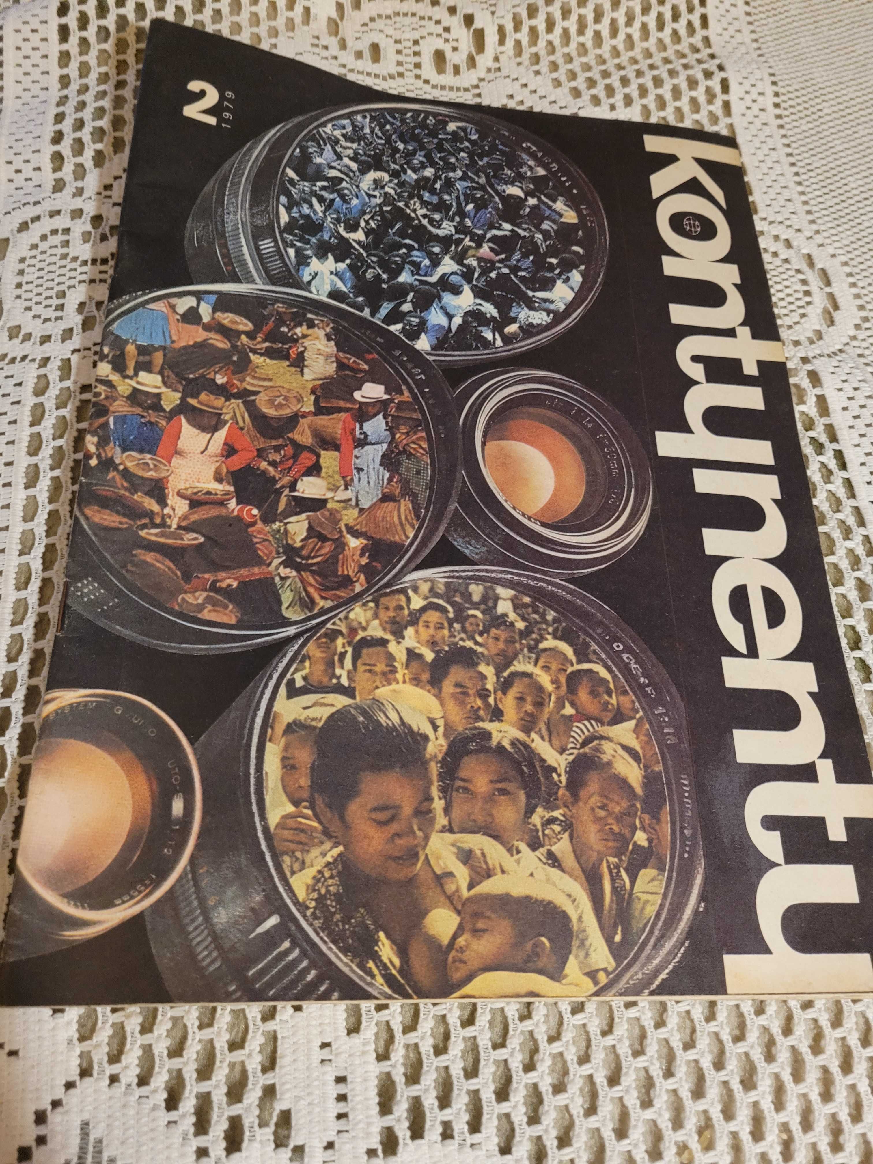Stare czasopisma z 1979r. 2 egz.  "Kontynenty" numery  1 i 2