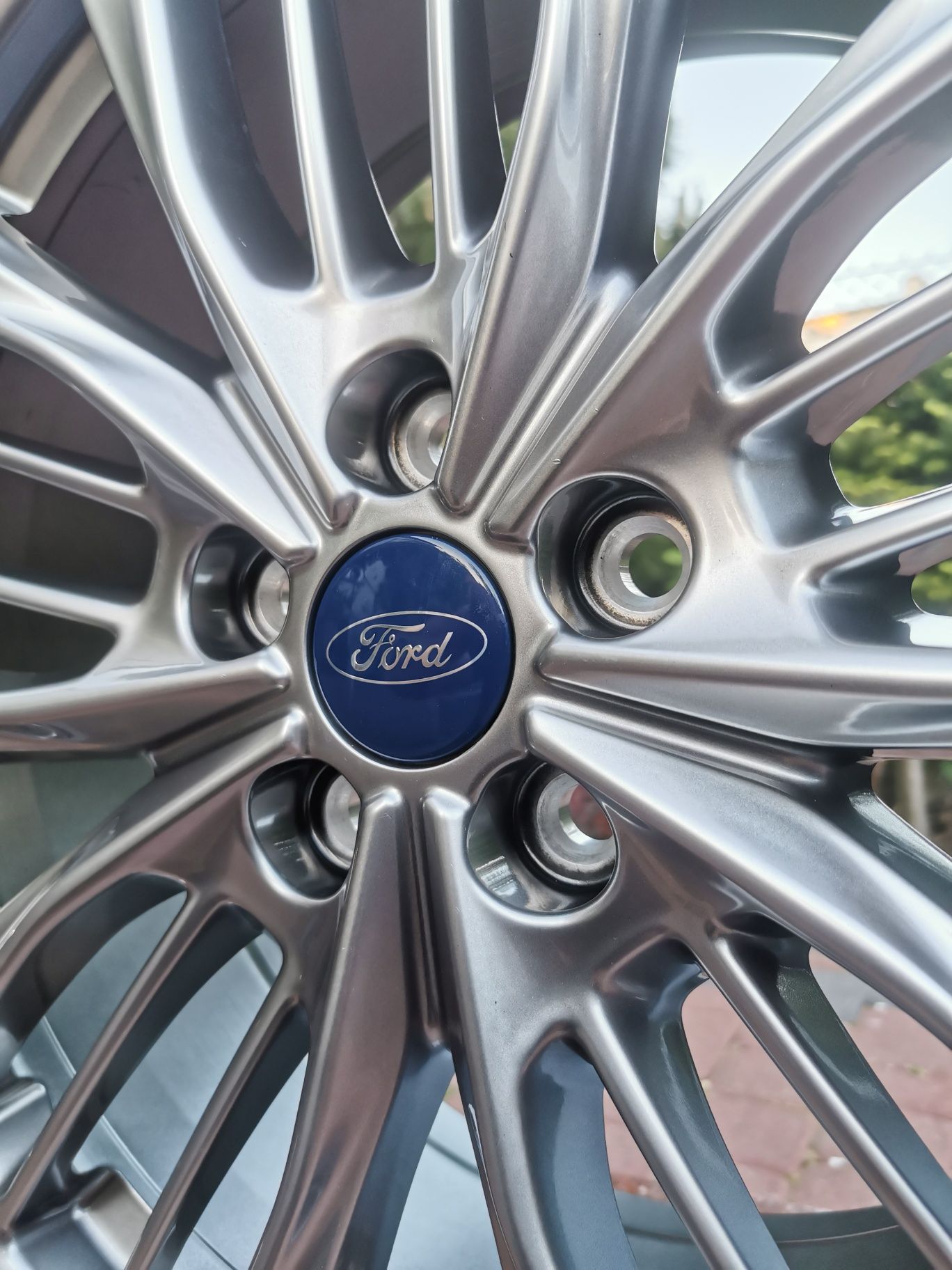 Oryginał! Felgi 18" 5x108 Ford Vignale S-Max ST Mondeo Kuga czujniki