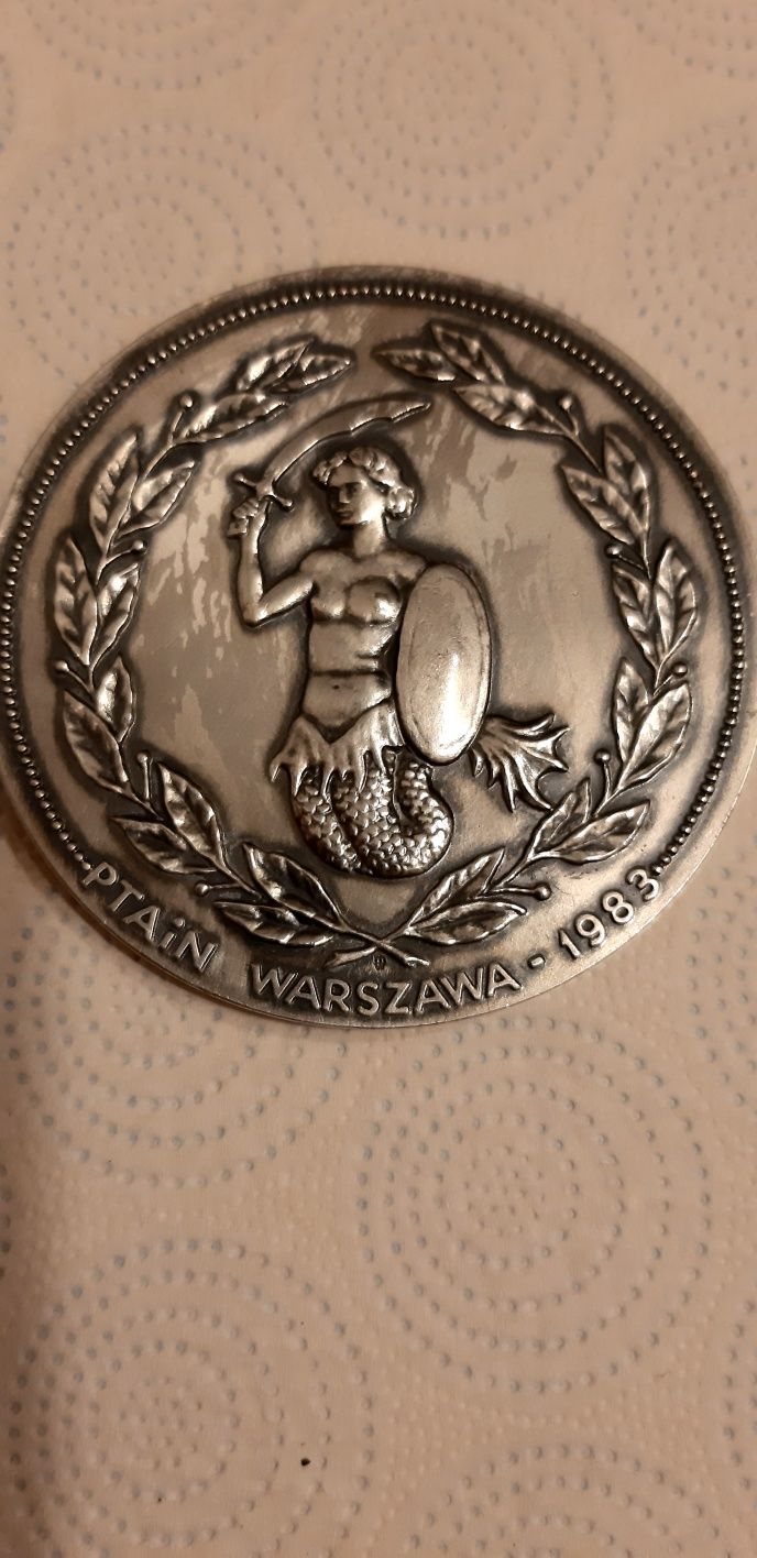 Medal Karol Beyer Warszawskie Towarzystwo Numizmatyczne