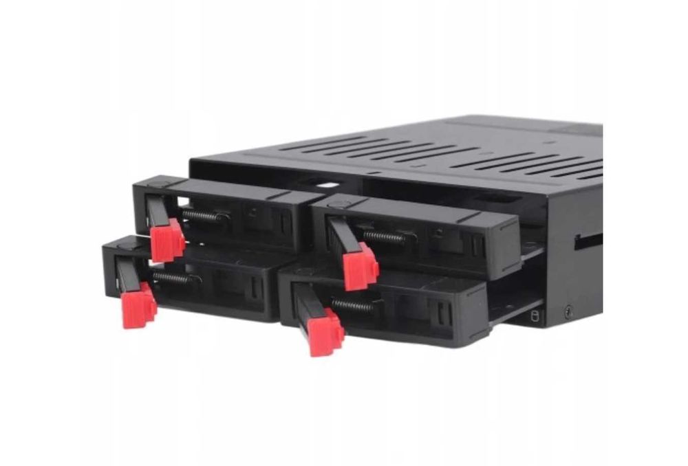 Wewnętrzny rack 4x2.5" obudowa SSD do montażu w szafie w/wskaźnik Led