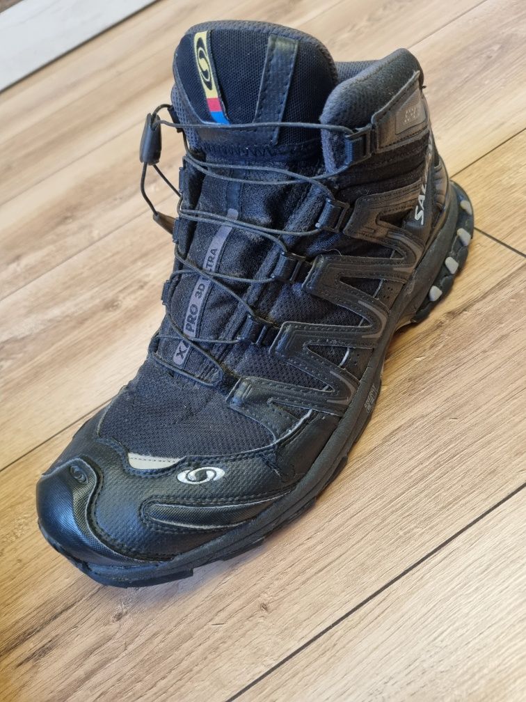 Buty górskie salomon xa 3d pro mid gtx trekking zimowe wiosenne 42 43