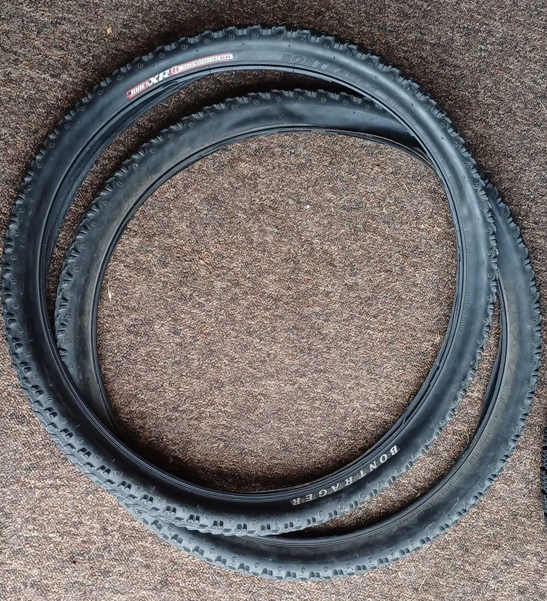 2 opony Bontrager Jones XR 26x2.2 używane ale jeszcze się nadają