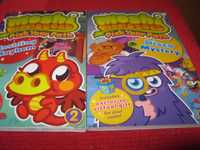 на английском языке английский язык книга MOSHI MONSTERS цена за2книги