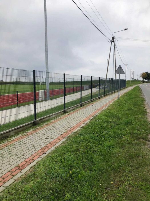 ogrodzenia ogrodzenie panelowe panele słupki brama furtka płot palety