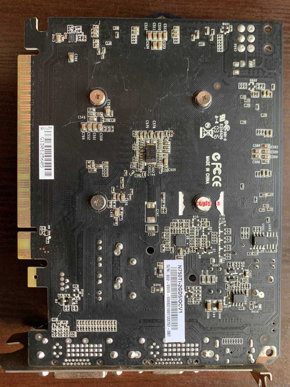 Відеокарта MSI GeForce gtx 750Ti 2gb
