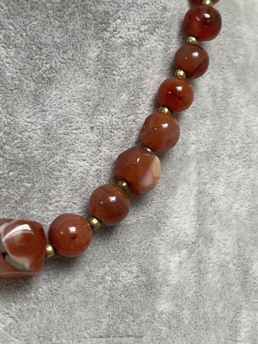 Stary Naszyjnik z Kamieniami z Prl