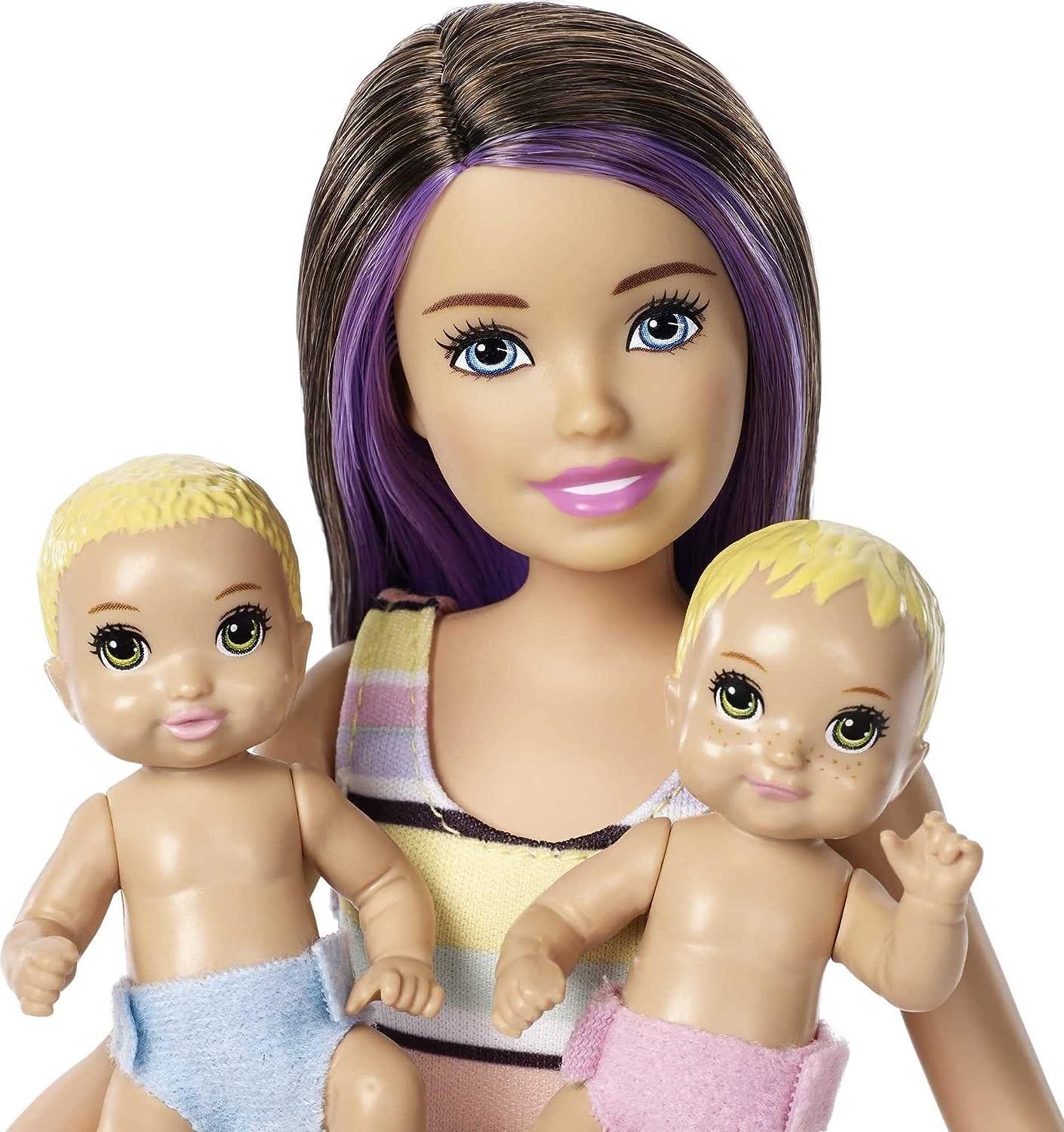Barbie Skipper Барбі няня з малюками догляд детская комната уход