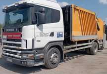 Scania 94D 260  Scania 94D 260 śmieciarka zabudowa FAUN