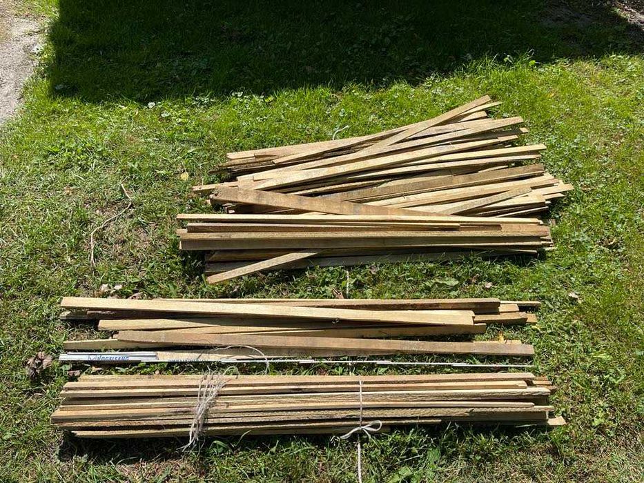 przekładki drewniane do składowania  drewna budowlanego  palik pakiet