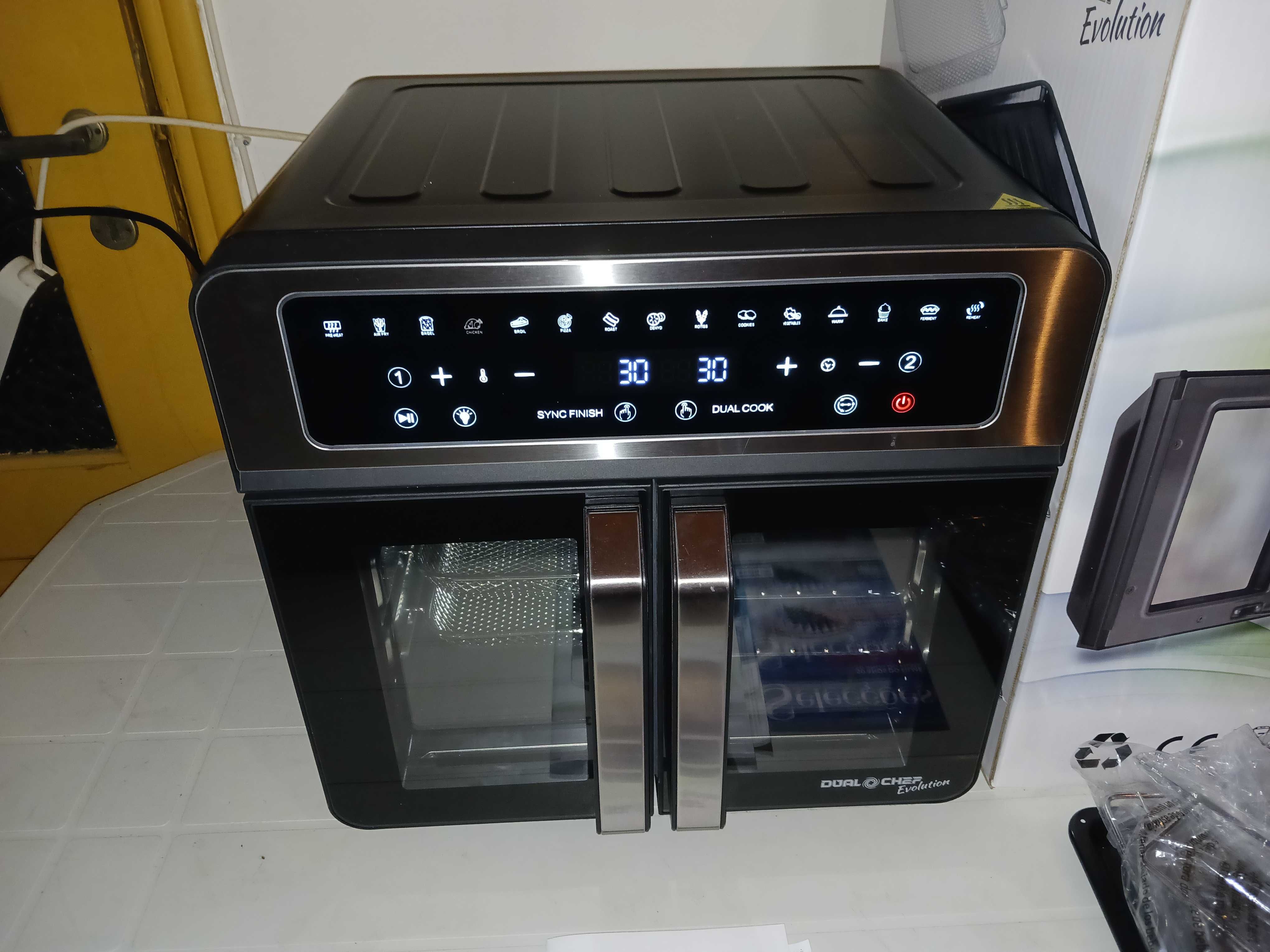 Dual chef evolution, nova com caixa