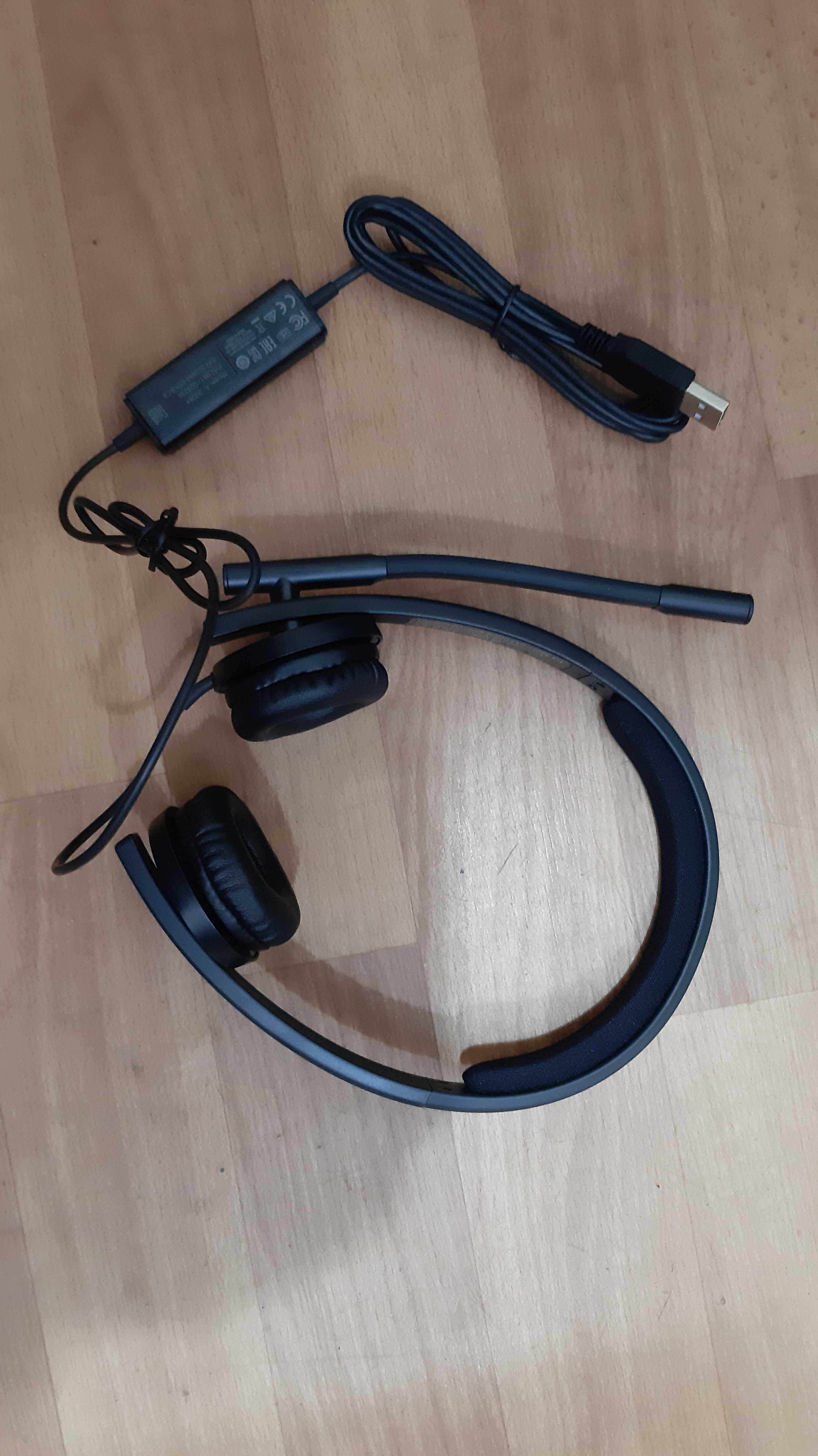 Гарнітура Logitech Corded Stereo USB Headset H570e