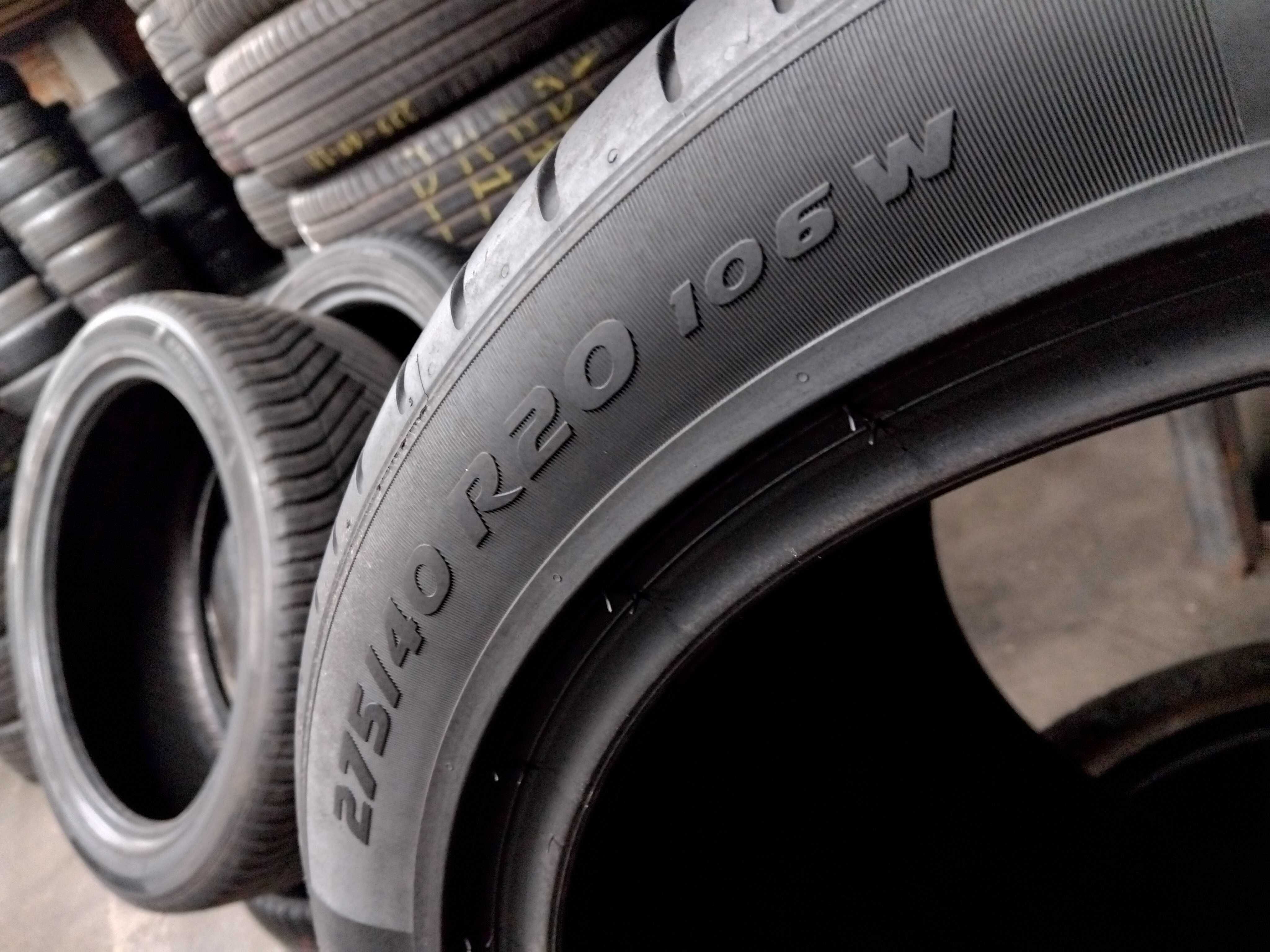 Шини бу 275/40 R20 Pirelli PZero PZ4 Пара Літо