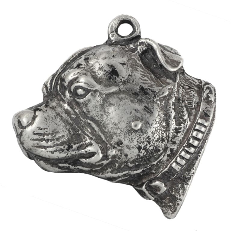 Staffordshire Bull Terrier brelok posrebrzany Art-Dog