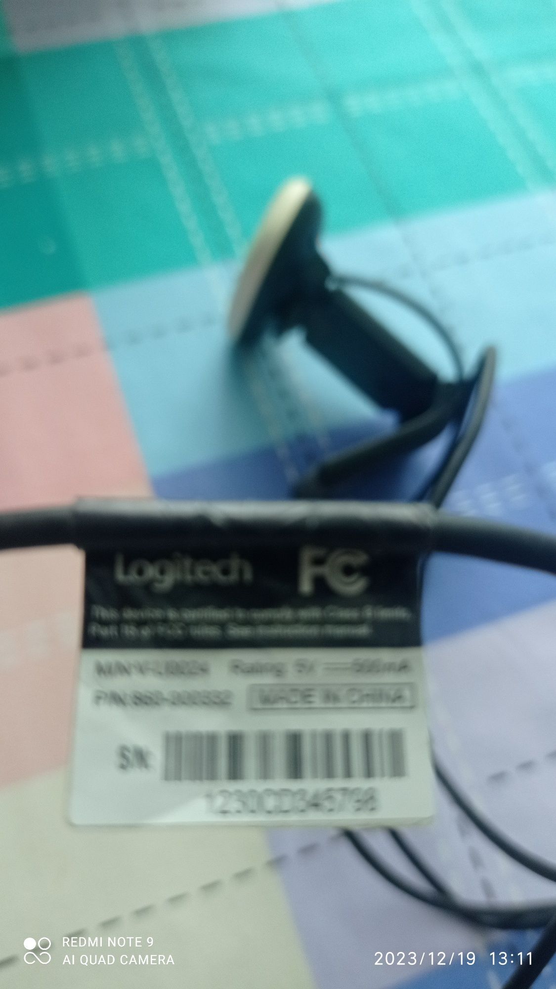 Веб камера Logitech