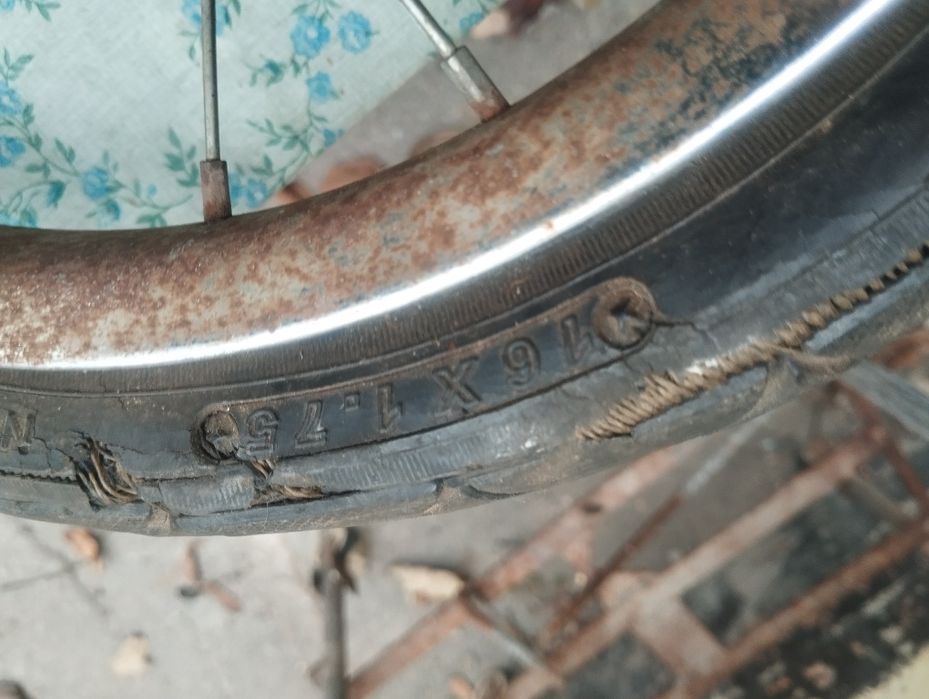 Колёса для тачки от детского велосипеда