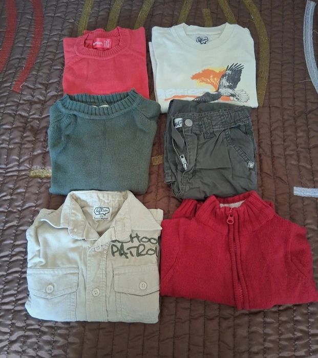 Lote roupa menino 2/3 anos