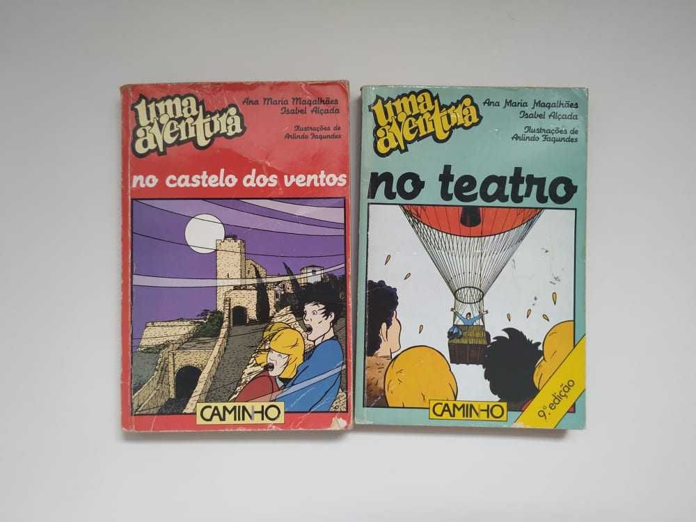 Vários livros disponíveis