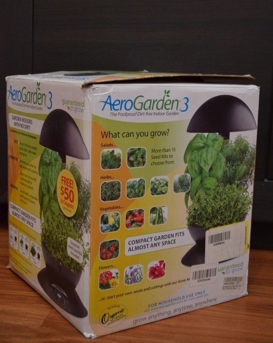 Гідропоніка, Aerogarden 3, 120В, гидропоника, зимний сад