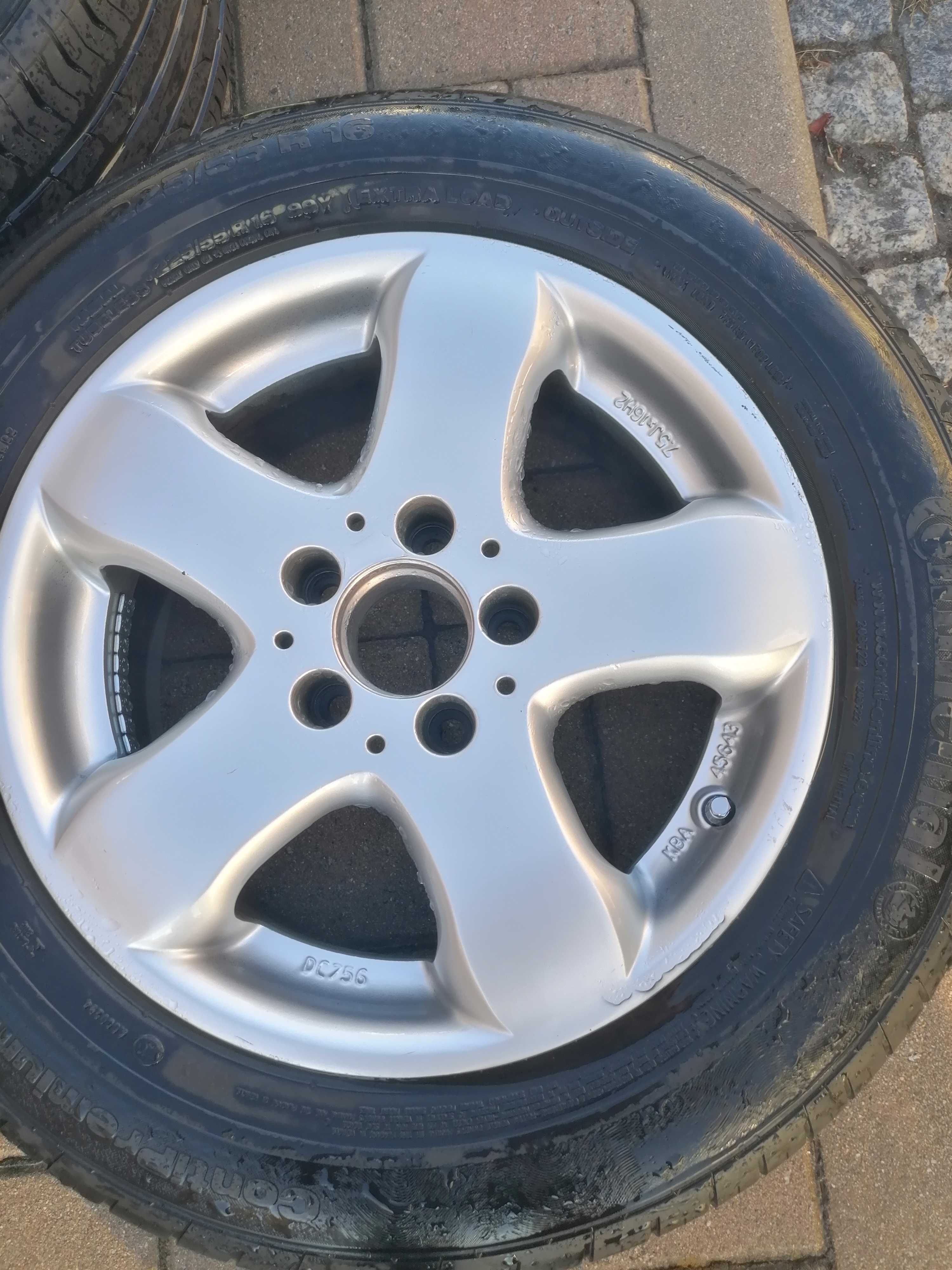 Vendo jantes originais mercedes W203  e W211