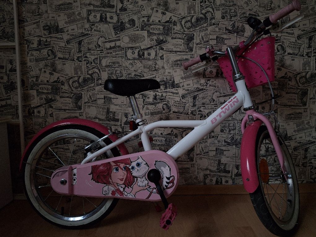 Rower dziecięcy Btwin 500 Doctogirl 16''