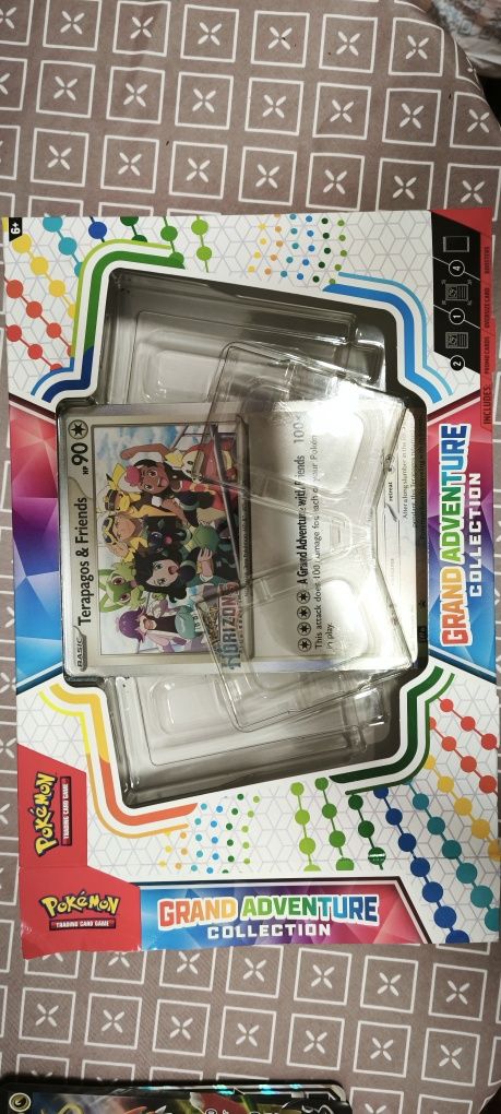 Cartas Pokémon TCG XXL Promos com caixa
