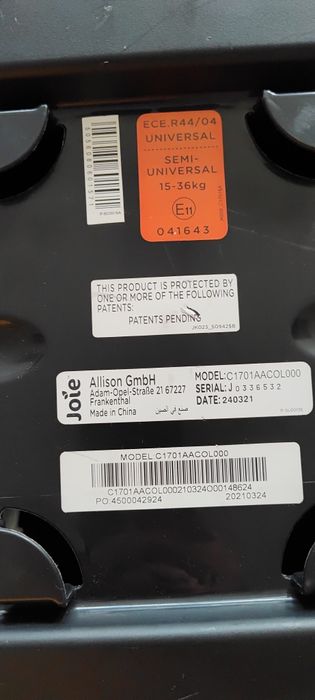 Fotelik Jole Traver 15-36kg