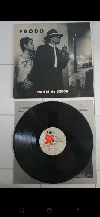 Frodo - Zbaboo Dança (LP + 12") - Noites de Lisboa.  LP