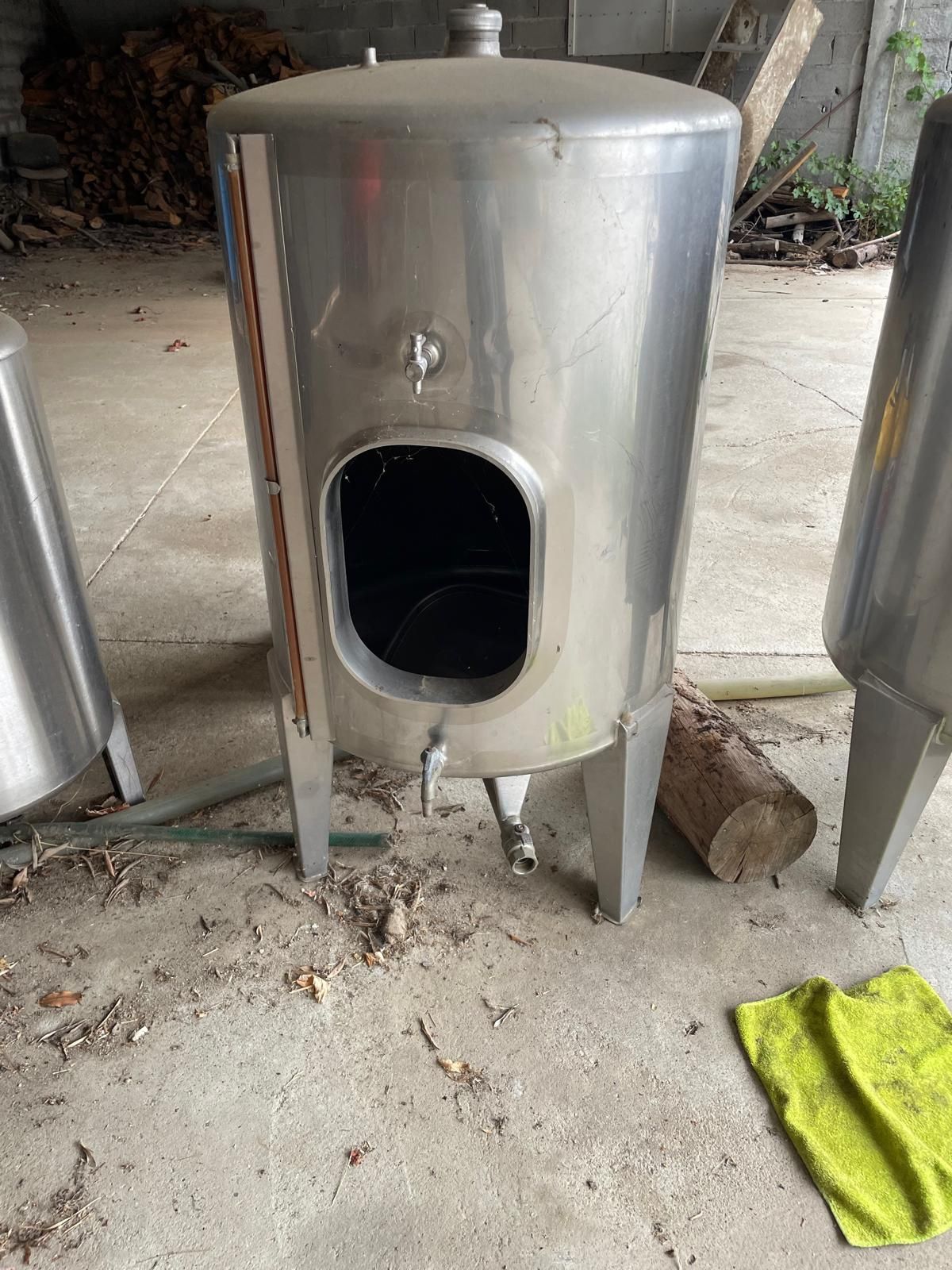 Cubas em inox p armazenamento