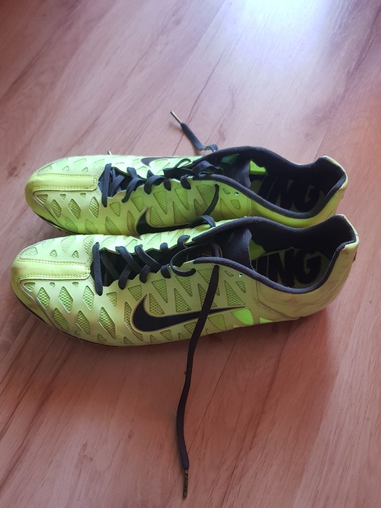 Oryginalne kolce sprinterskie marki Nike zoom rozmiar 47