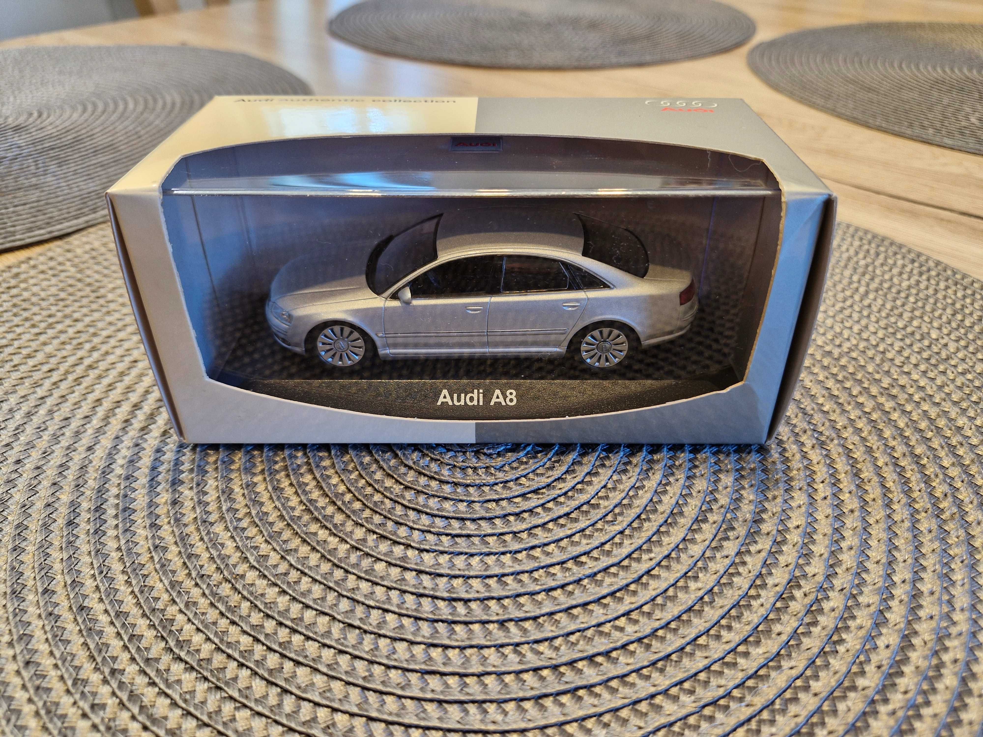Audi A8 D3 4.2 srebrny Minichamps 1:43