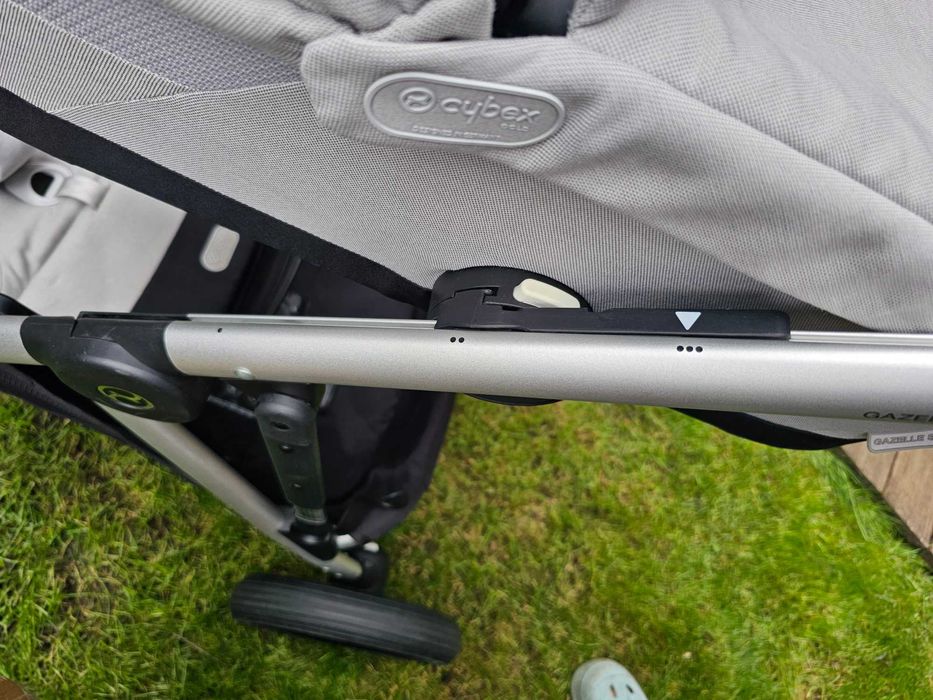 Cybex Gazelle S 2023 2.0 3w1 / Rok po Roku - 2x siedzisko, gondola