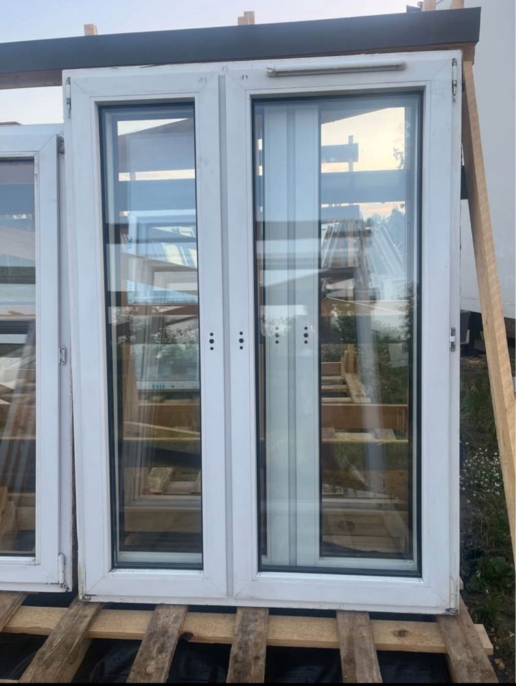 Okna PCV 143x144, 113x233, 81x200, 153x261, 163x116 i inne