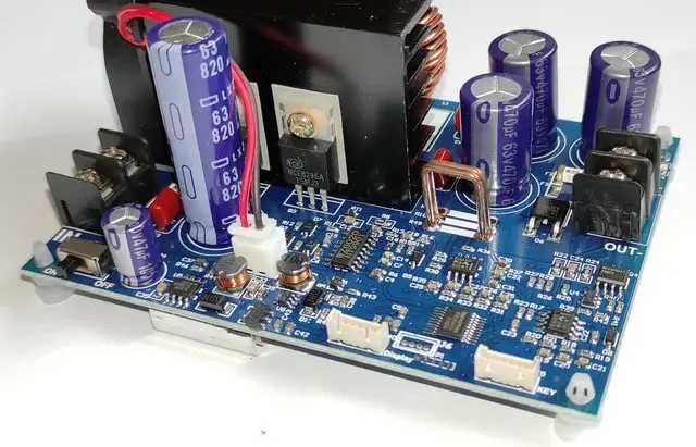 WUZHI WZ5020L 0-50V 0-20A 1000Вт  Понижуючий блок модуль живлення