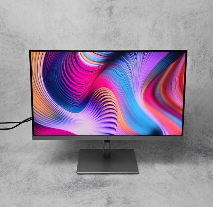 Безрамковий монітор 27" EliteDisplay HP e273q 2560x1440 2K IPS 8 bit