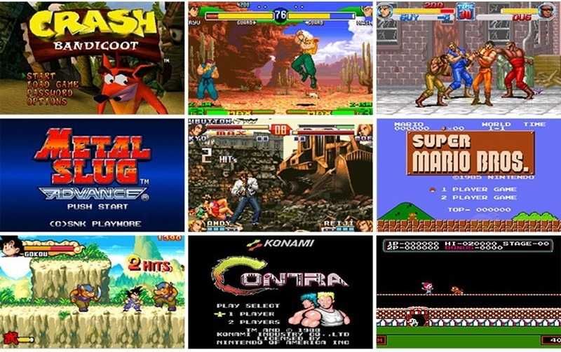 Consola jogos portátil Clássicos Sega Nintendo Megadrive Gameboy Azul