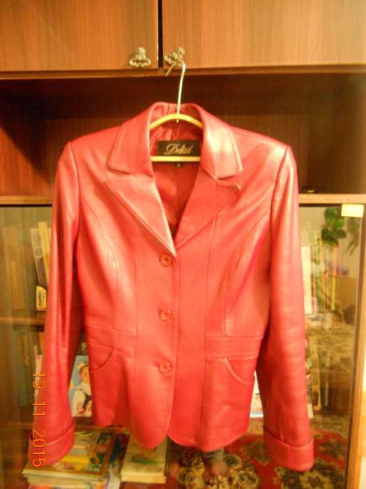 Піджак шкіряний жіночий